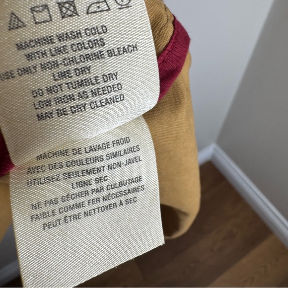 Anthropologie ett:twa Marley Belted Trench Coat Tan Brown Trim Pockets Size 0 - Picture 12 of 12